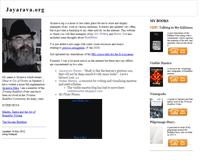 Tablet Screenshot of jayarava.org